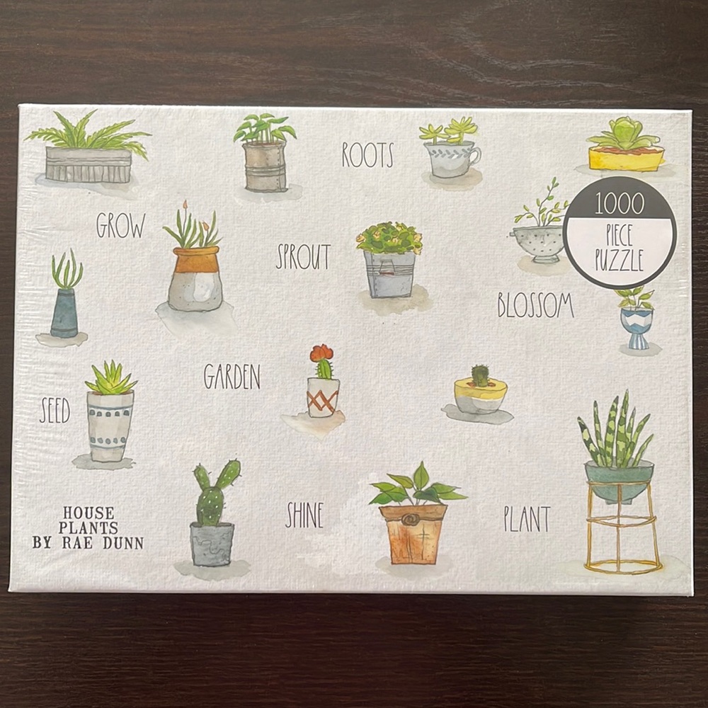 NEW Rae Dunn House Plants Puzzle